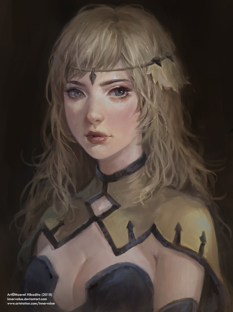 ophelia (fire emblem and 1 more) drawn by maerel_hibadita