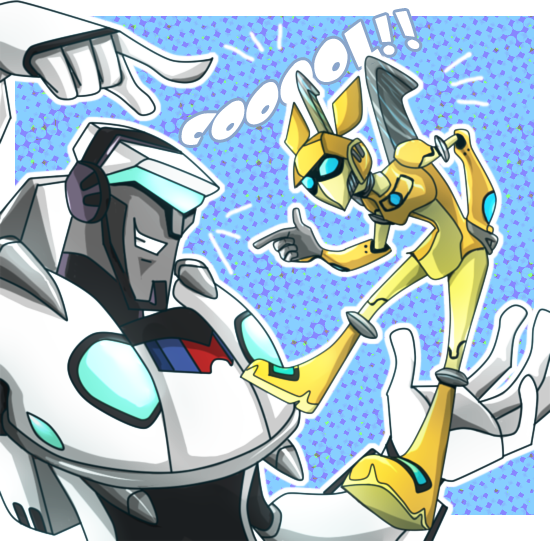 jazz and sari sumdac (transformers and 1 more)