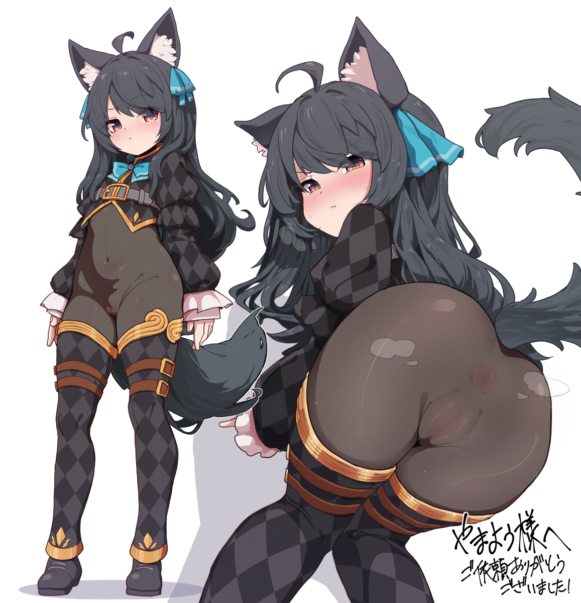 svartlilja (vrchat) drawn by rougetsu(eclipse) Danbooru.