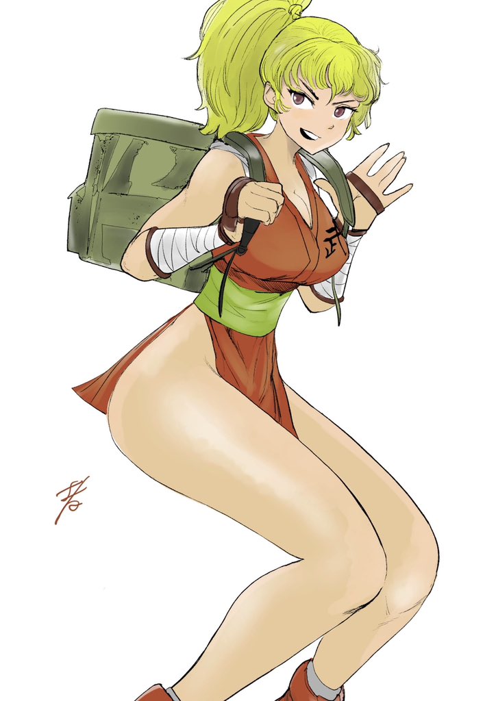 genryuusai maki (street fighter and 2 more) drawn by hiroshi_mono
