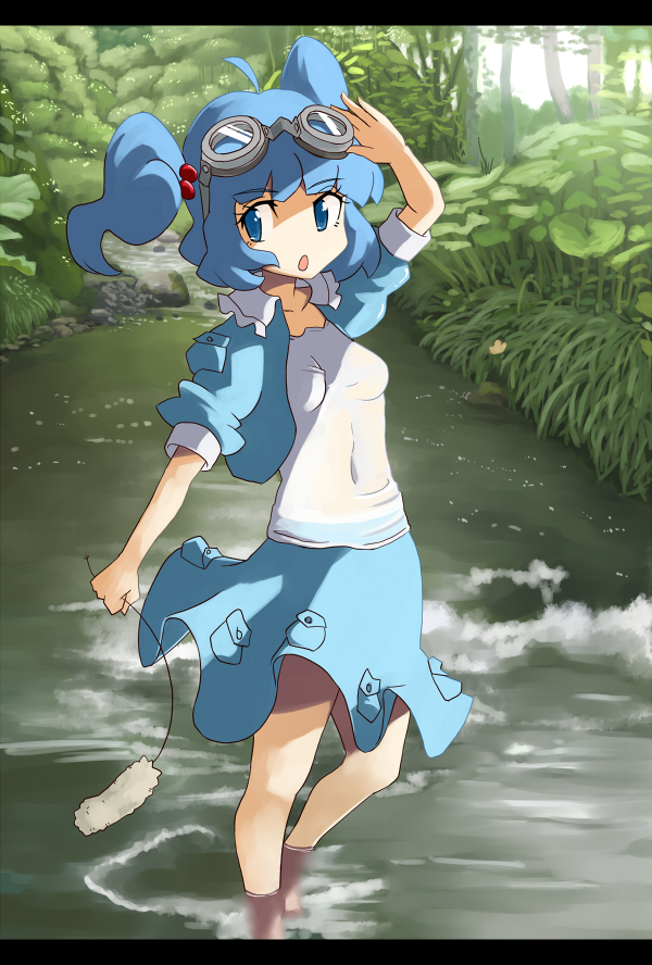 kawashiro nitori (touhou) drawn by nobori_ranzu