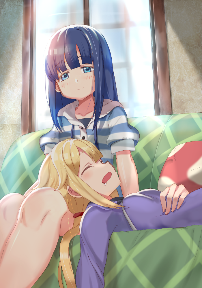 nanami yachiyo and mitsuki felicia (mahou shoujo madoka magica and 1 more) drawn by hitoshi_suda