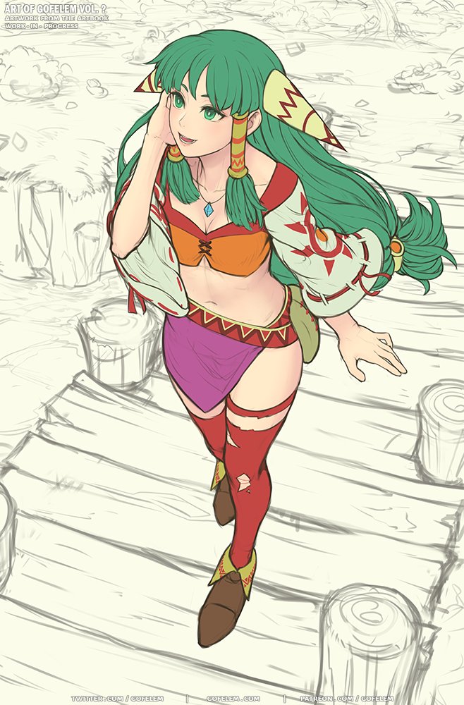 feena (grandia and 1 more) drawn by gofelem