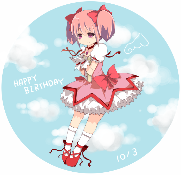kaname madoka (mahou shoujo madoka magica) drawn by lolly_(mcr_cc)