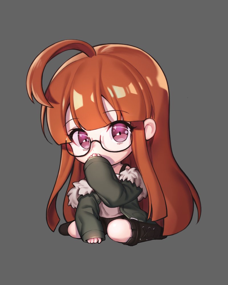 sakura futaba (persona and 1 more) drawn by lemonpear