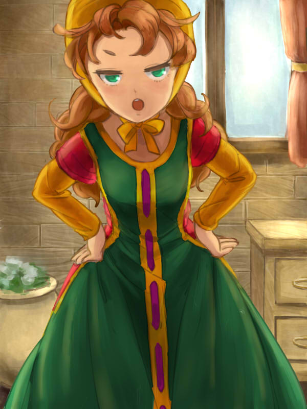 maribel (dragon quest and 1 more) drawn by okitsugu
