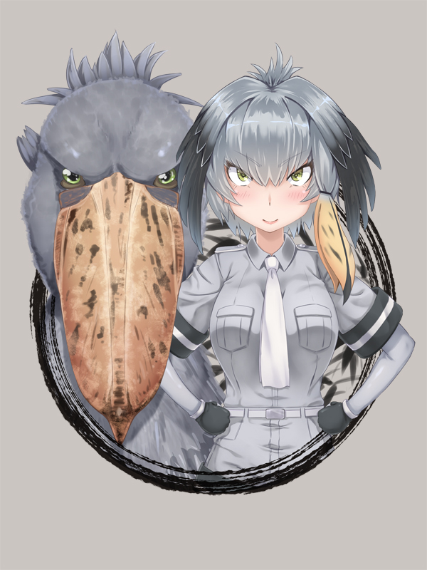 shoebill (kemono friends) drawn by umitsuki_yu