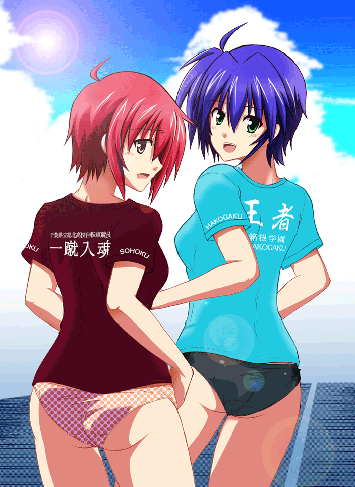 subaru nakajima, nove, and saitou chiwa (lyrical nanoha and 1 more) drawn by sakazaki_akira