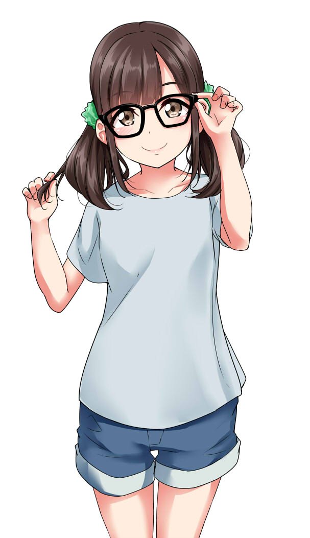 suzuki aina and shioi rina (real life and 1 more) drawn by yopparai_oni