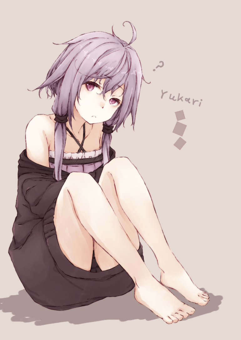 yuzuki yukari (vocaloid and 1 more) drawn by hachikuji