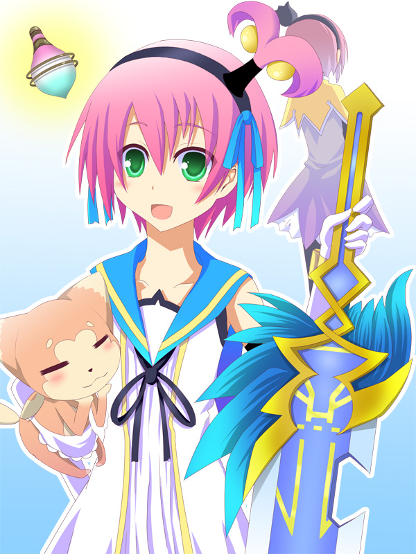 kanonno earhart, pasca kanonno, and panille (tales of and 3 more) drawn by koumei_(harmonizer)