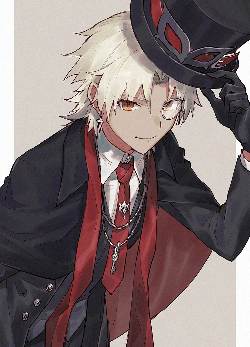 amakusa shirou (fate and 2 more) drawn by memna_(renka_roll)
