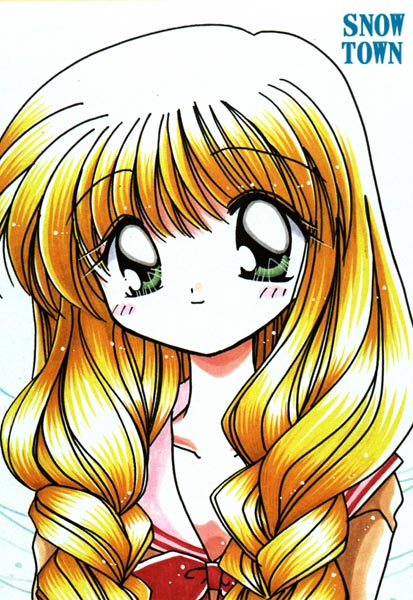 satomura akane (one - kagayaku kisetsu e) drawn by ichinose_kaori