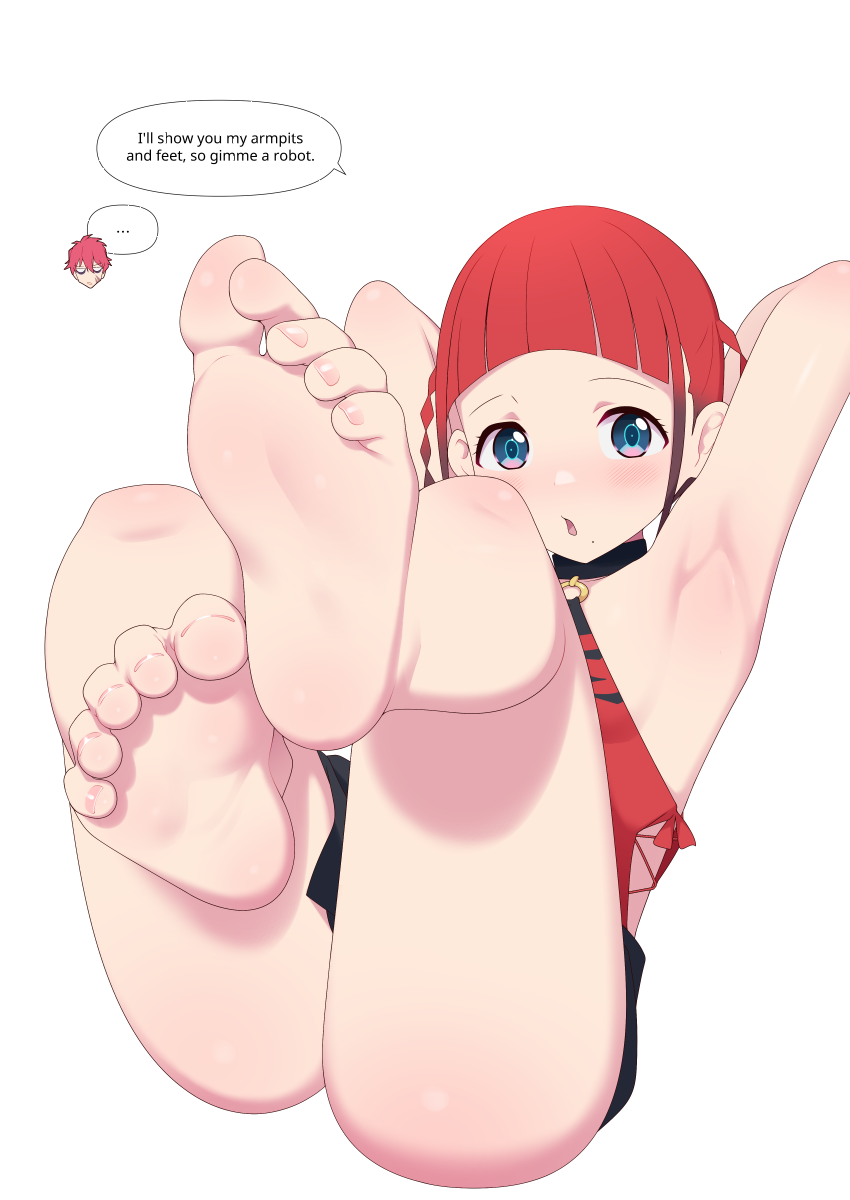 asukagawa chise (gridman universe and 1 more) drawn by maidforge
