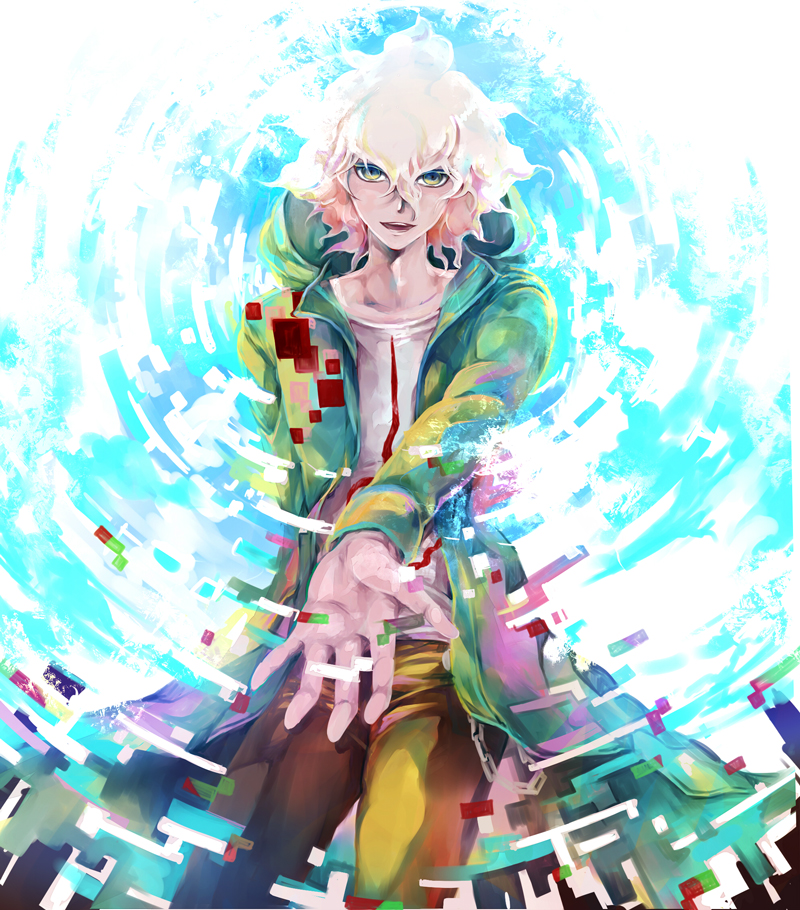 komaeda nagito (danganronpa and 1 more) drawn by na_(sodium)