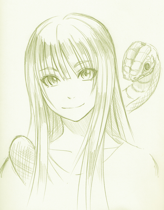 hakudou yayoi and shea moon (hoshi no samidare) drawn by chachamaru-f