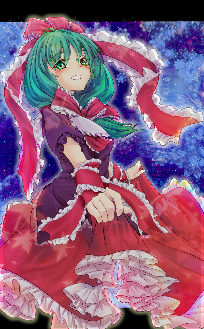 kagiyama hina (touhou) drawn by akatsuki_yuu_(9lxck)