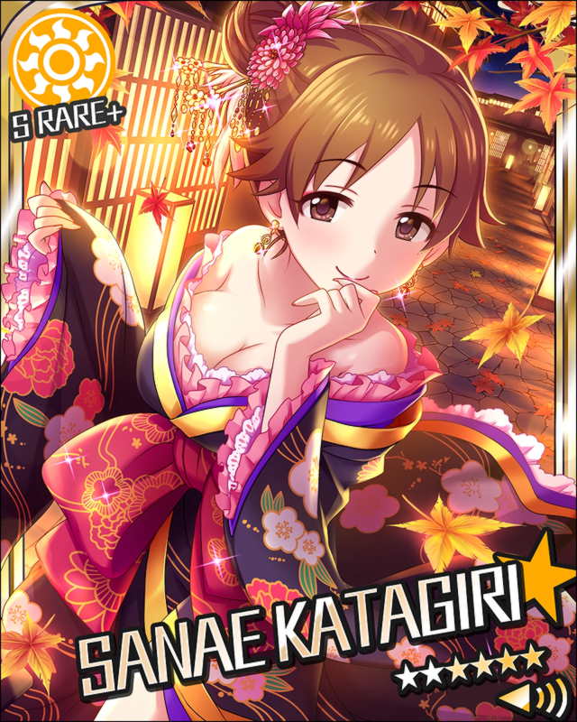 katagiri sanae (idolmaster and 1 more)