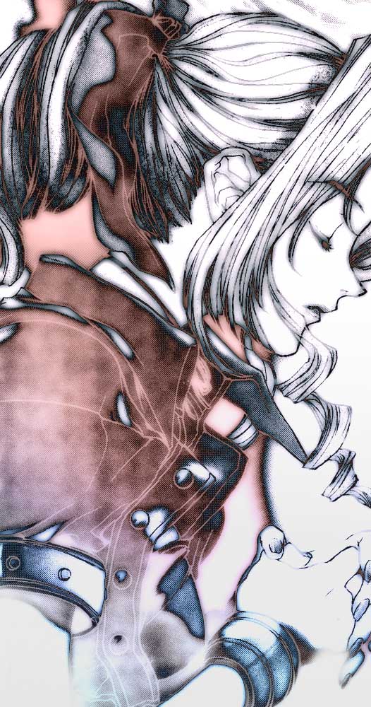 aerith gainsborough (final fantasy and 1 more) drawn by kaburaya