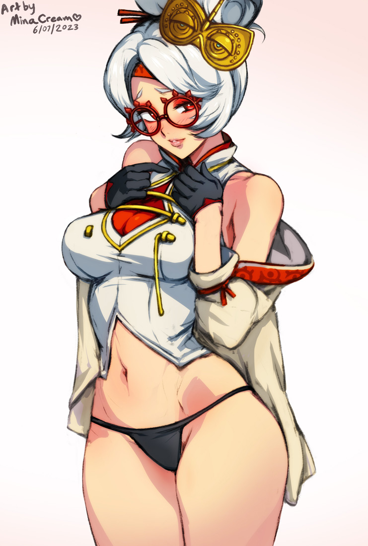 purah (the legend of zelda and 1 more) drawn by mina_cream