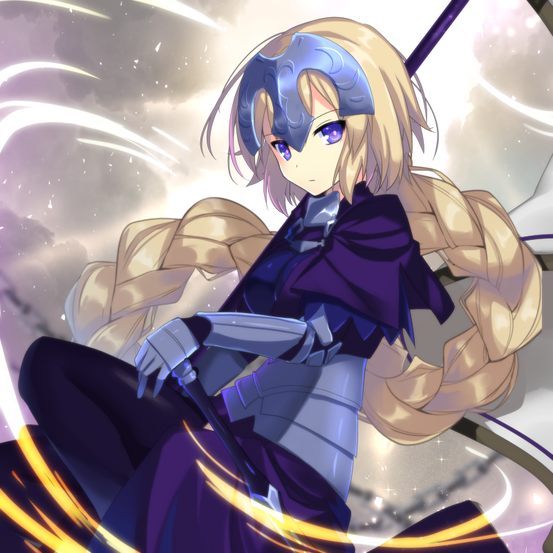 jeanne d'arc (fate and 1 more) drawn by nyori