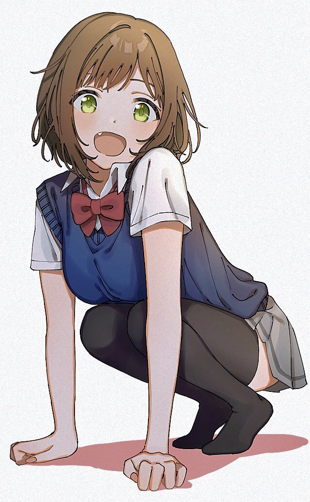 maekawa miku (idolmaster and 1 more) drawn by iwawa