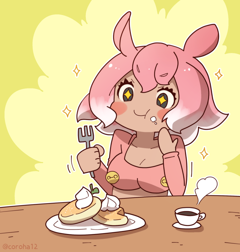 japanese pancake devilfish (kemono friends) drawn by coroha