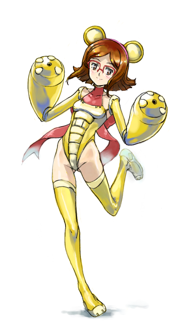 kousaka china and beargguy iii (gundam and 1 more) drawn by chikuwa_(tks)