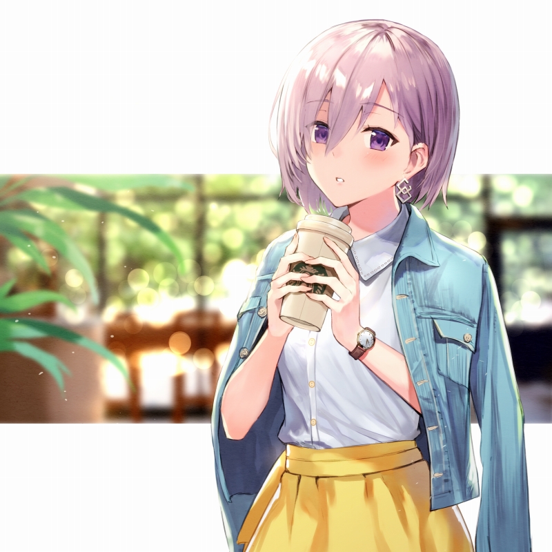 mash kyrielight (fate and 2 more) drawn by ichikawa_haru