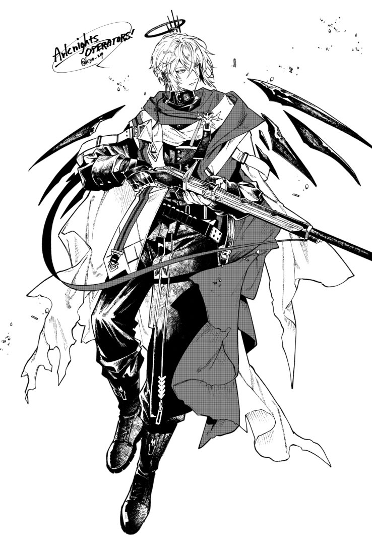 executor and executor the ex foedere (arknights) drawn by kyo_zip