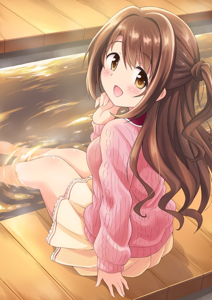 shimamura uzuki (idolmaster and 2 more) drawn by dekosuke