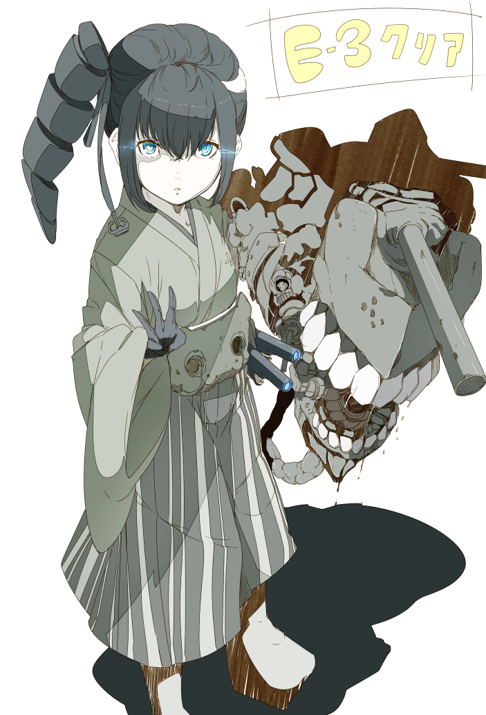 ancient destroyer oni (kantai collection) drawn by ninimo_nimo