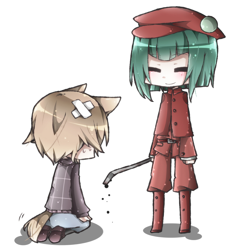 urotsuki and kenpei-san (yume 2kki) drawn by cosmicmind