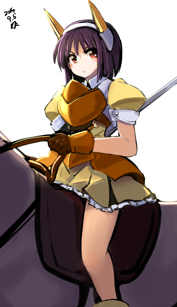 misha (sennen sensou aigis) drawn by momo_(higanbana_and_girl)