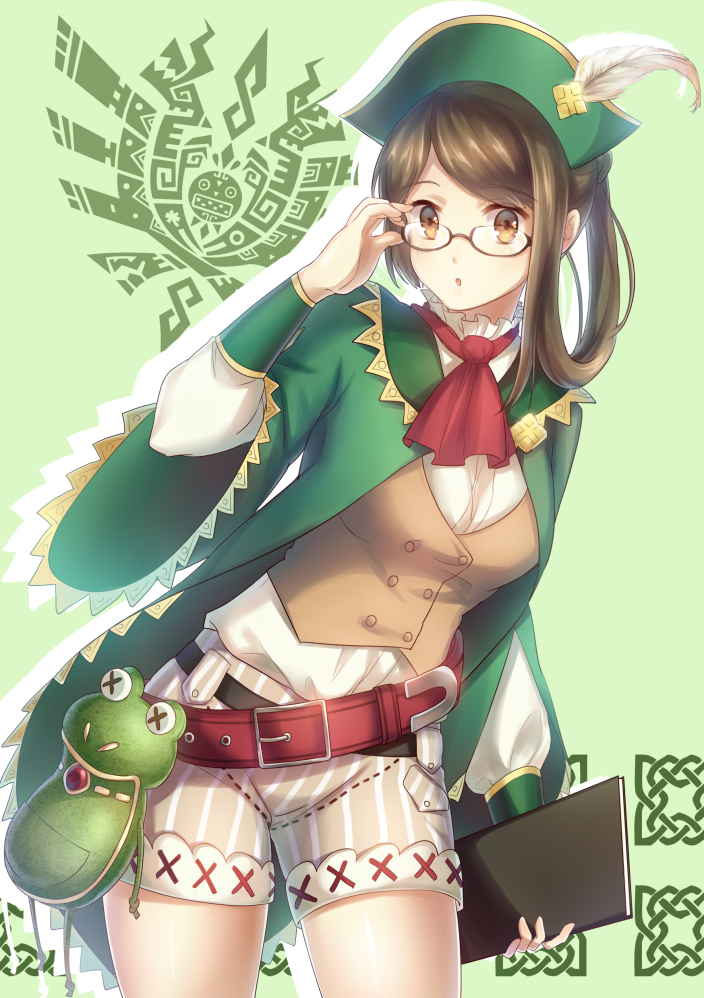 guildmarm (monster hunter and 1 more) drawn by yezhi_na