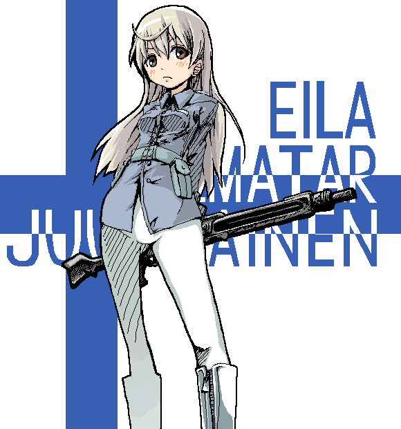 eila ilmatar juutilainen (world witches series and 1 more) drawn by yukipone