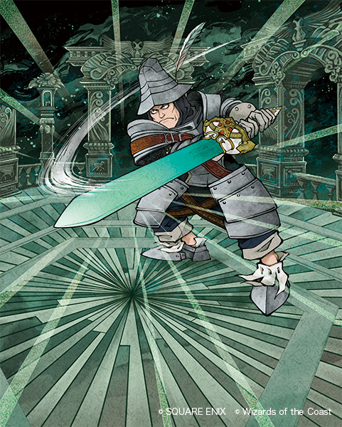 adelbert steiner (final fantasy and 2 more) drawn by ka6_ka7
