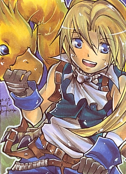zidane tribal (final fantasy and 2 more) drawn by cs-zero