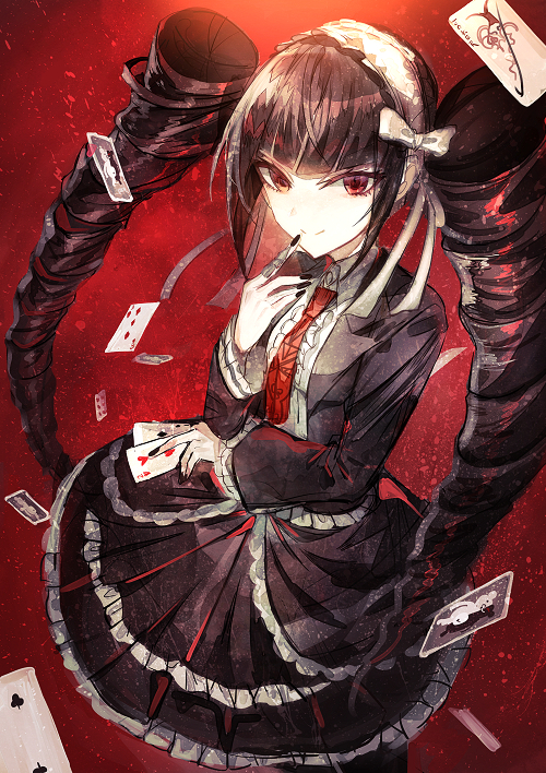 celestia ludenberg (danganronpa and 1 more) drawn by mura_karuki