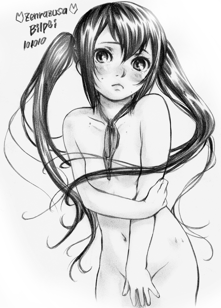 nakano azusa (k-on!) drawn by bilpei_fc_kaichou