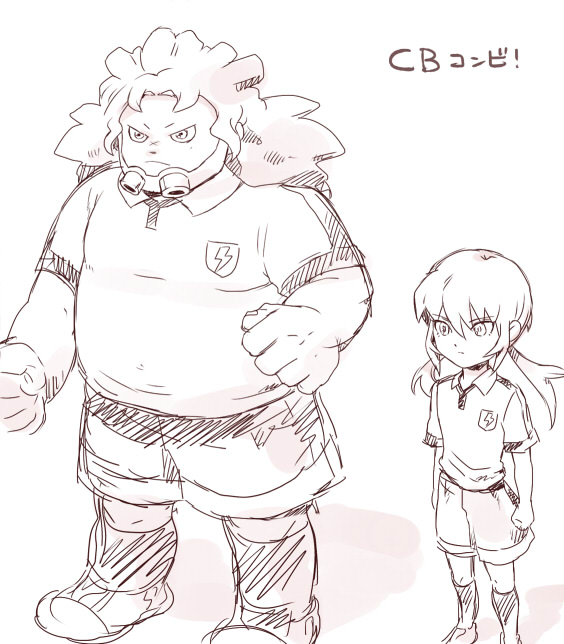 kirino ranmaru and amagi daichi (inazuma eleven and 1 more) drawn by mizuhara_aki