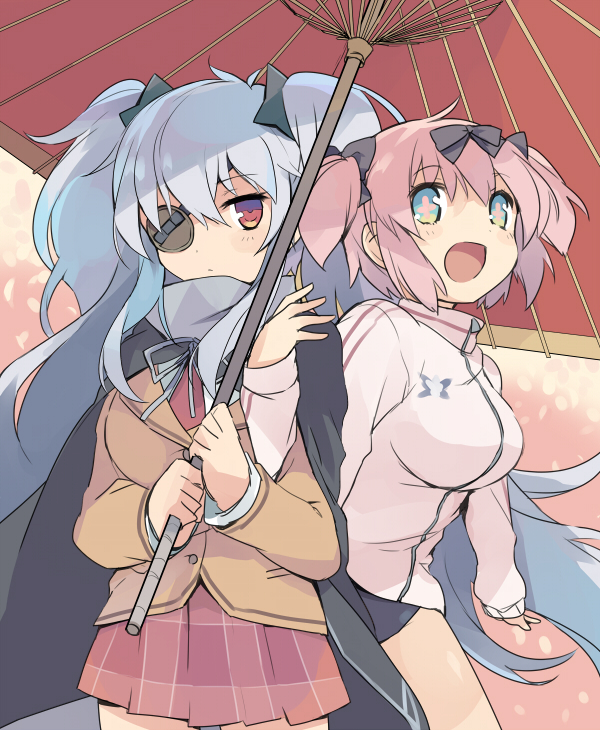 hibari and yagyu (senran kagura and 1 more) drawn by mizuki_(koko_lost)