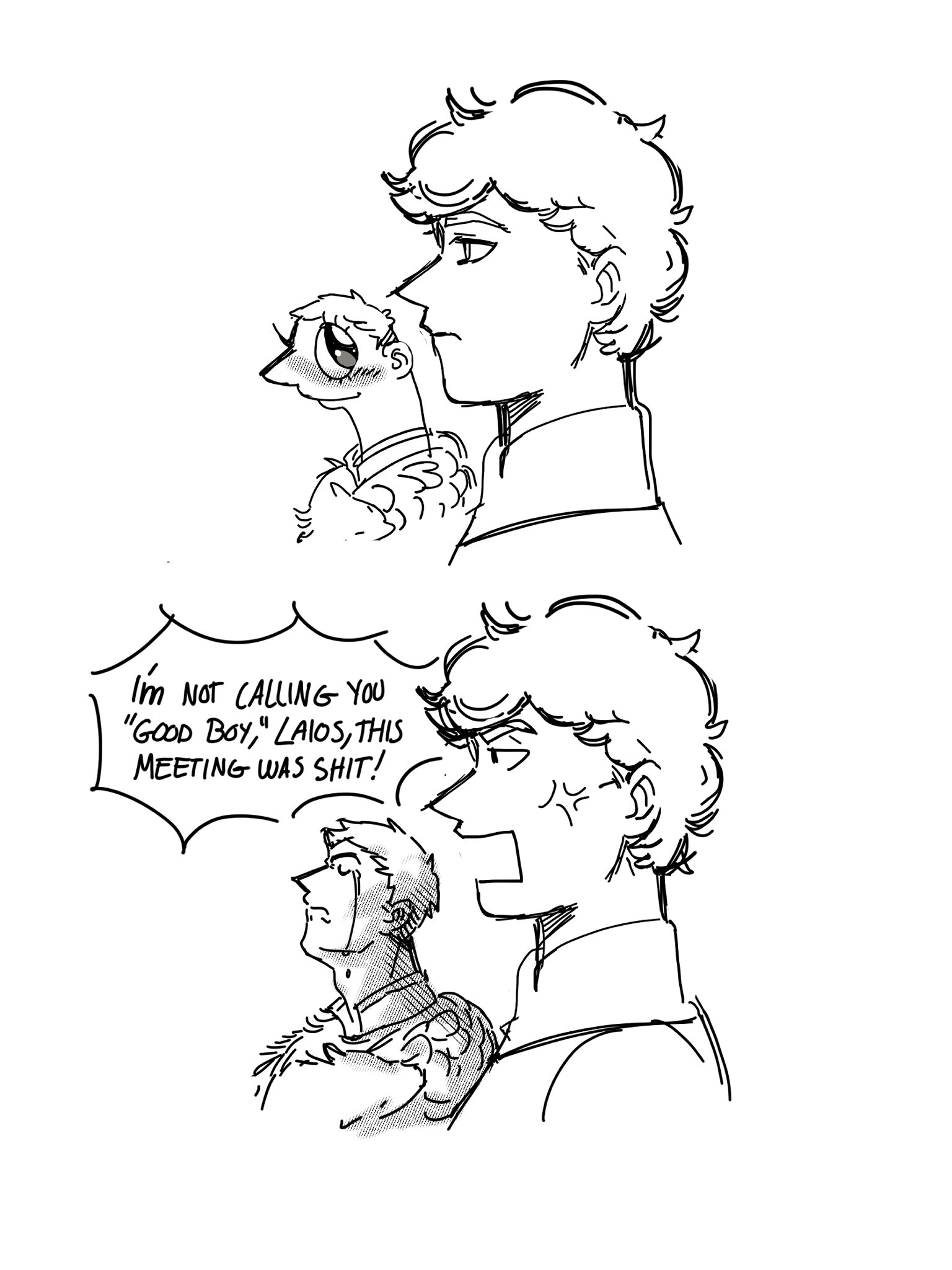Laios Touden And Kabru dungeon Meshi Drawn By Sweepswoop Danbooru