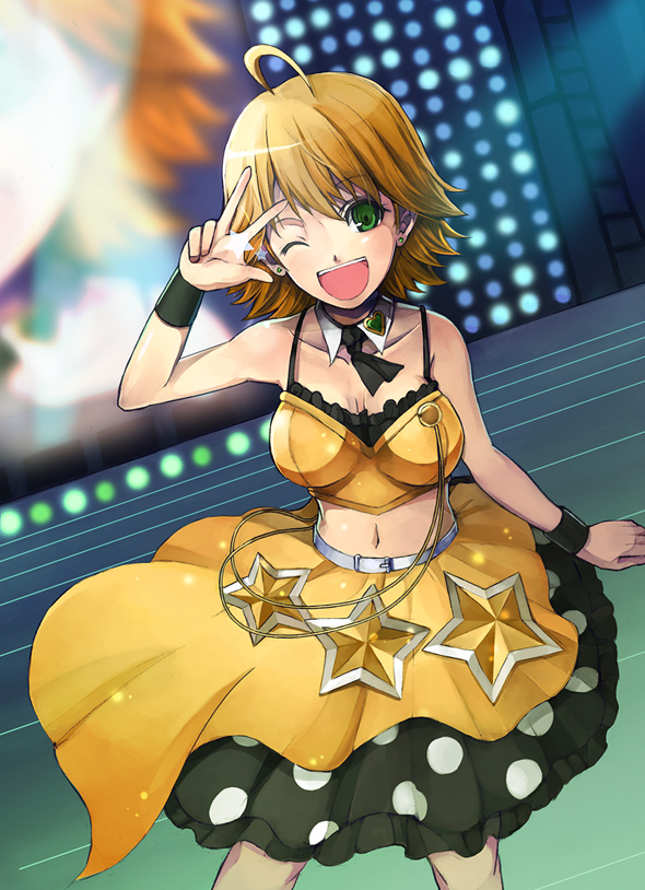 hoshii miki and awakened miki (idolmaster and 1 more) drawn by pos_(shiratama-ya)