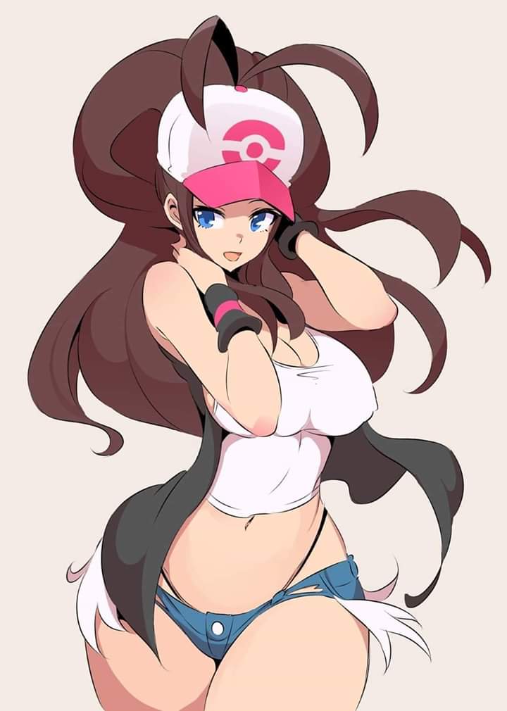 hilda (pokemon and 1 more) drawn by nac000