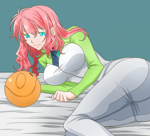 haro and feldt grace (gundam and 1 more) drawn by kazu_sanbon