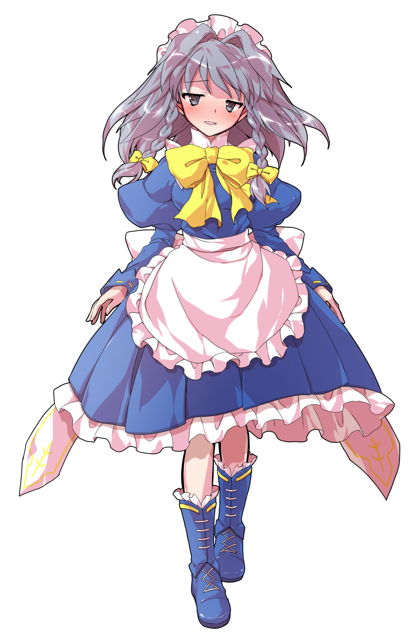 izayoi sakuya (touhou and 1 more) drawn by dairi