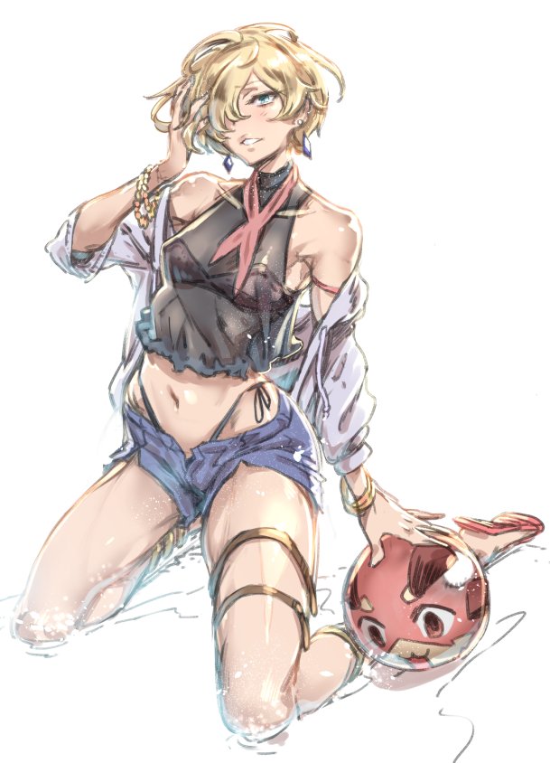 vyrn and cordelia (granblue fantasy) drawn by zunta