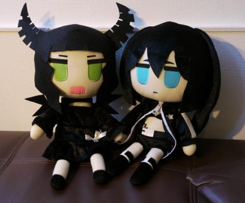 black rock shooter and dead master (black rock shooter)