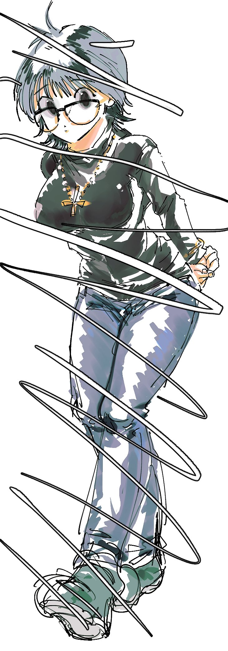 shizuku murasaki (hunter x hunter) drawn by mimiku_22